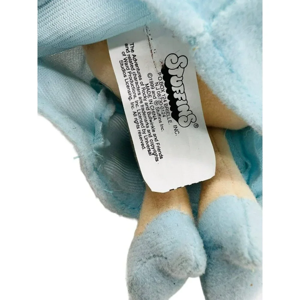 Stuffins Nell Fenwick Rocky and Bullwinkle Friends CVS‎ 9 inch Plush 2000